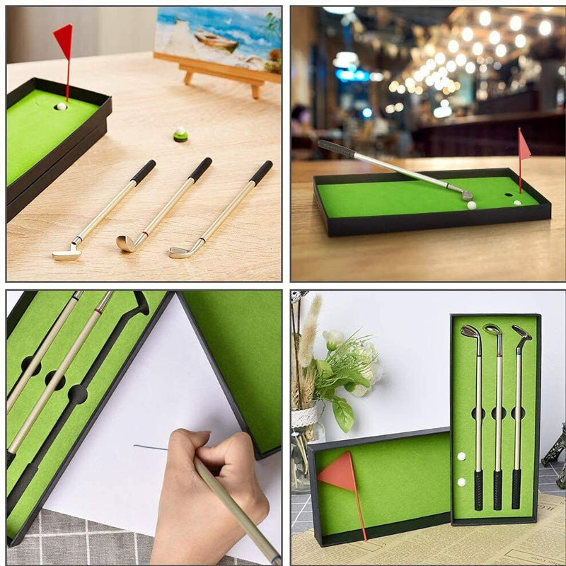 Golfgave med putting green Luvikno