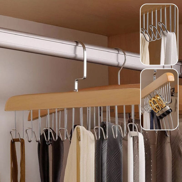 Anti Slip Multi Hook Coat Rack | Luvikno