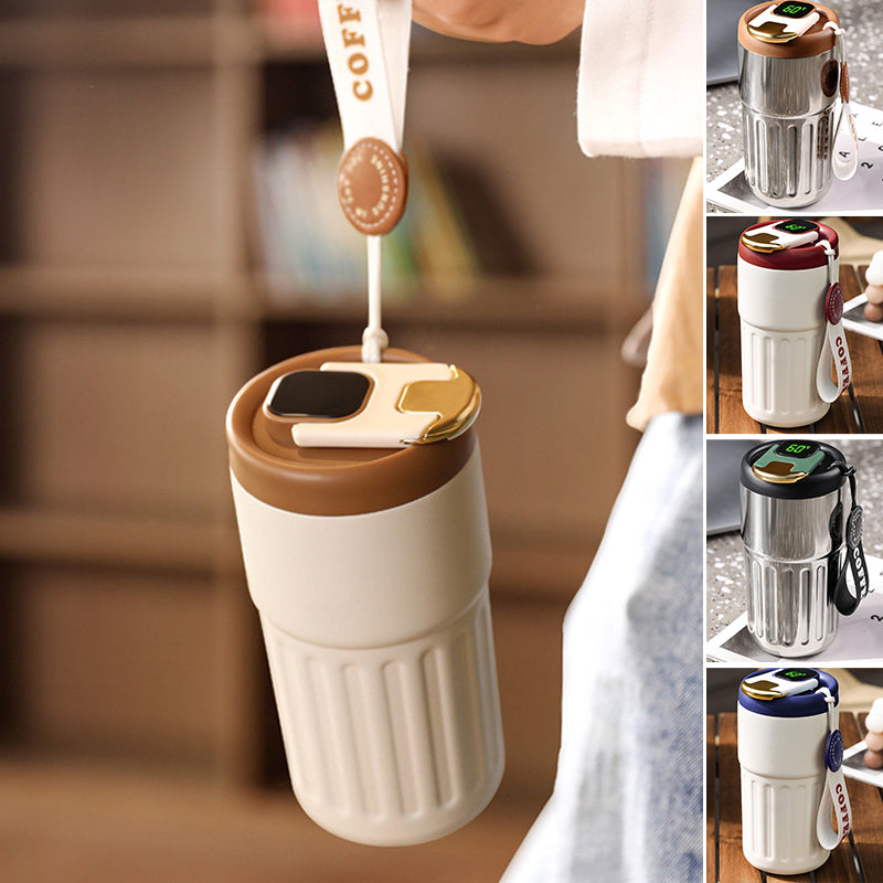 Kaffe Termos Med Temperaturvisning | Luvikno