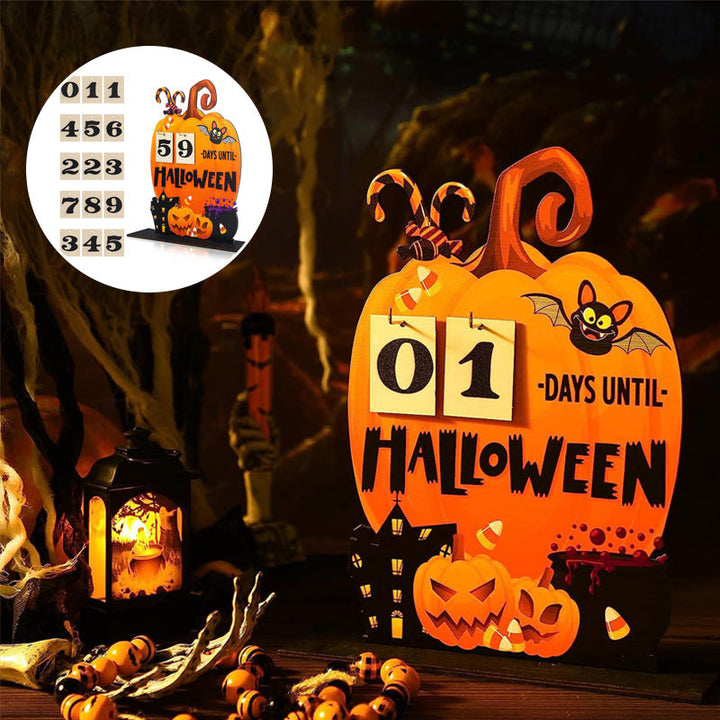 Wood Halloween Advent Calendar | luvikno