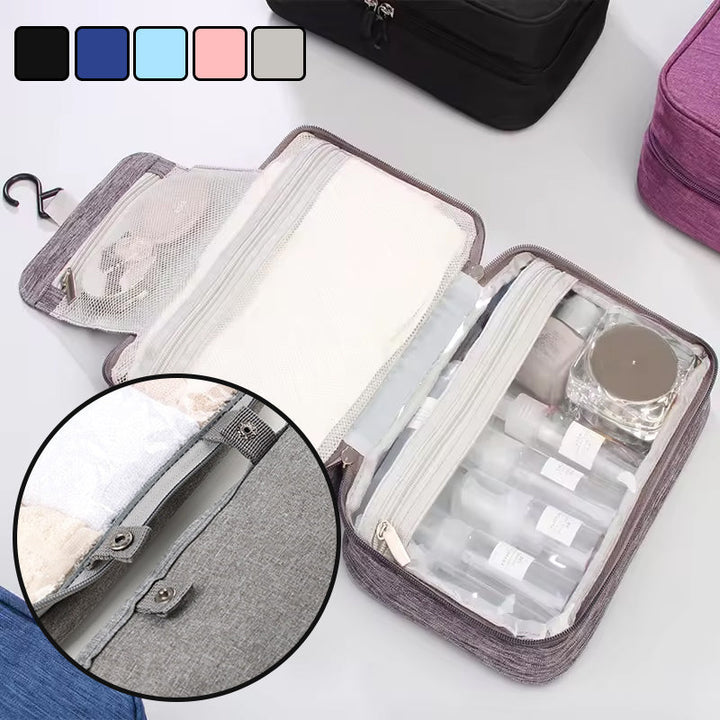 Vannavstøtende sminkeveske med hengende krok | Luvikno