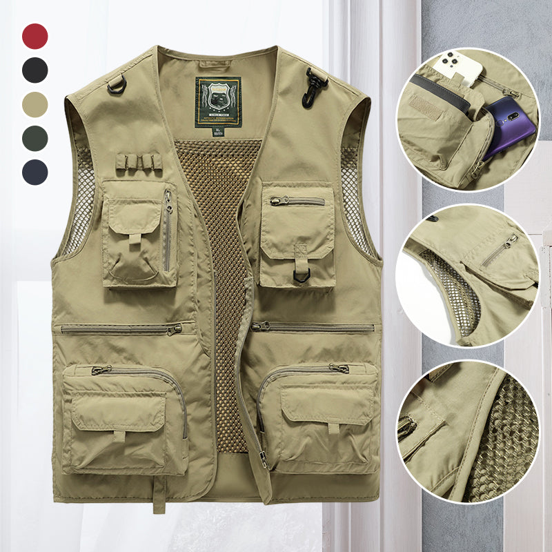 Luvik | Pocket Mesh Vyötärösäkki Taktinen Liivi