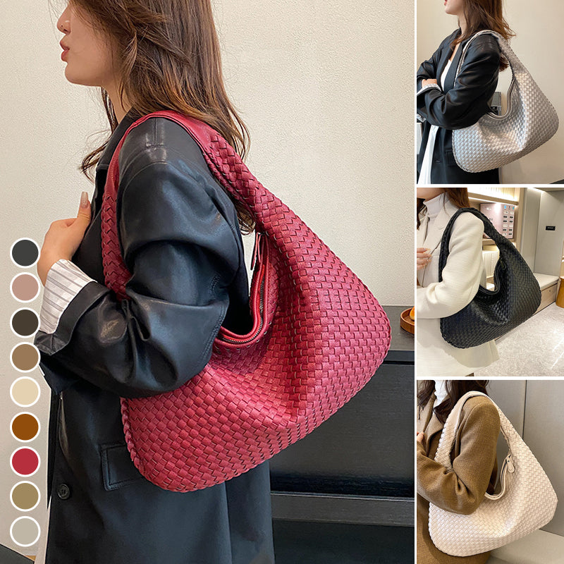 Elegant vevd bag for kvinner | Luvikno