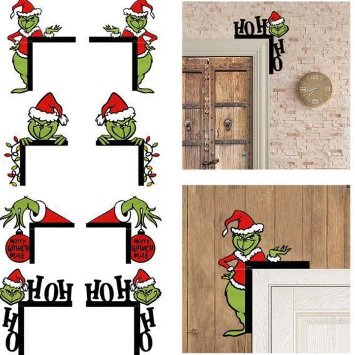 Grinch ferie dør hjørne | Luvikno
