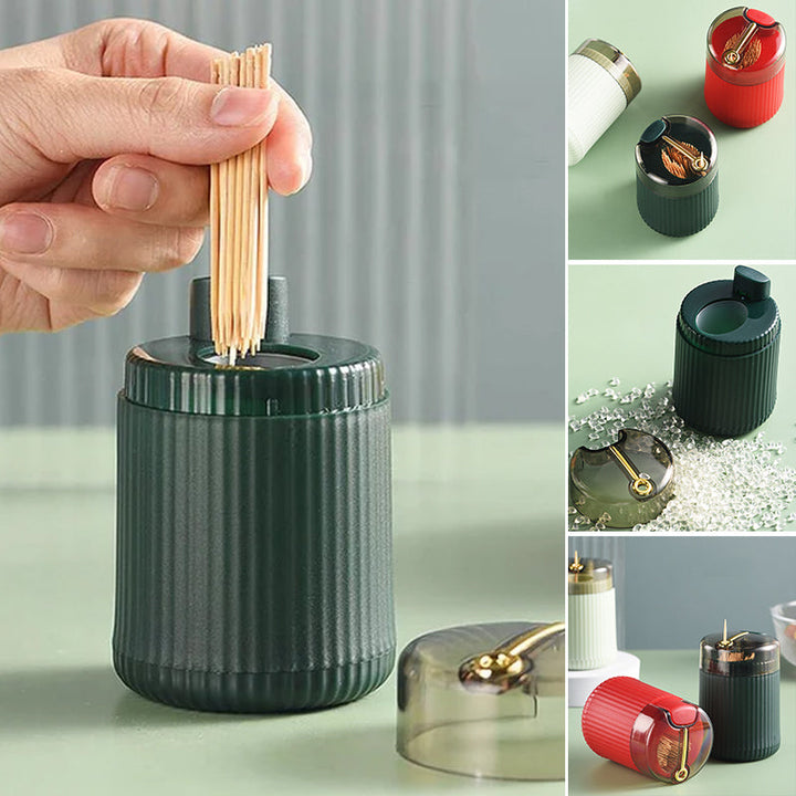 Pop-up Automatisk Tandpirker Dispenser | Luvikno