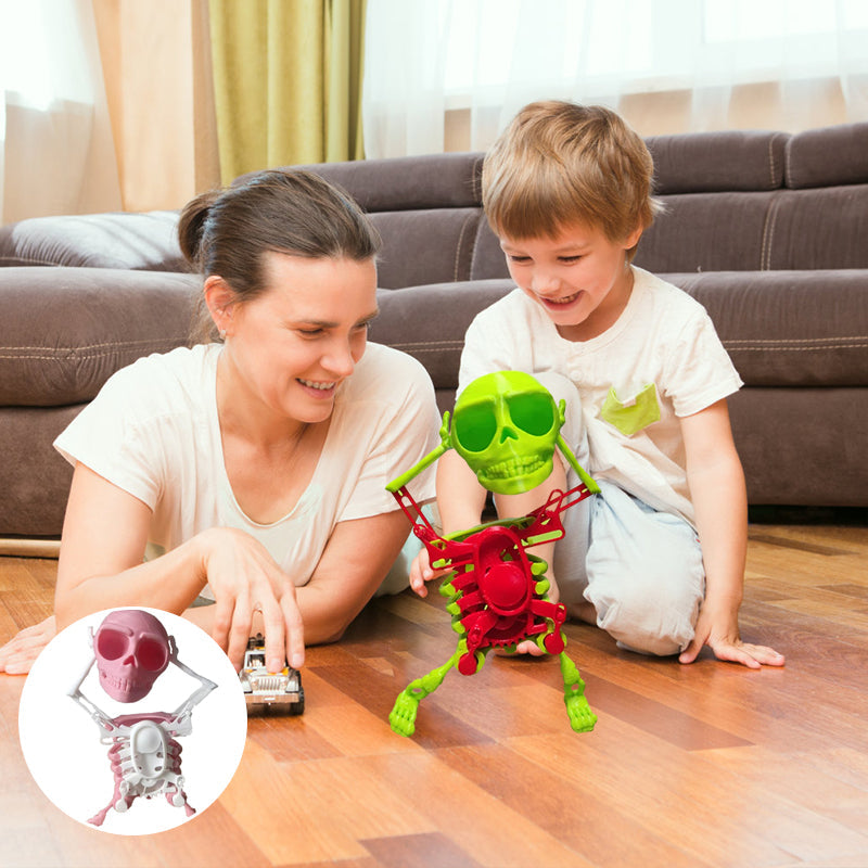 Dancing and Swinging 3D Skull Toy | Luvikno