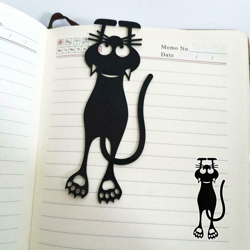 Nakkeline Black Cat Bokmerke Luvikno