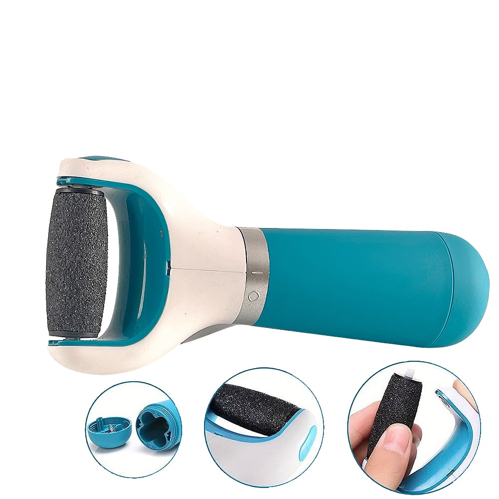 SoftFoot Elektrisk Fil – Pedikyrapparat med Diamantspiss for Fjerning av Valker | Luvikno