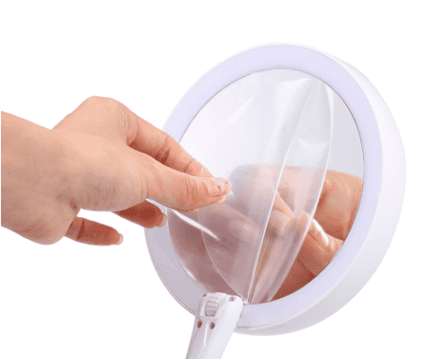 Folding LED Makeup Mirror | Luvikno