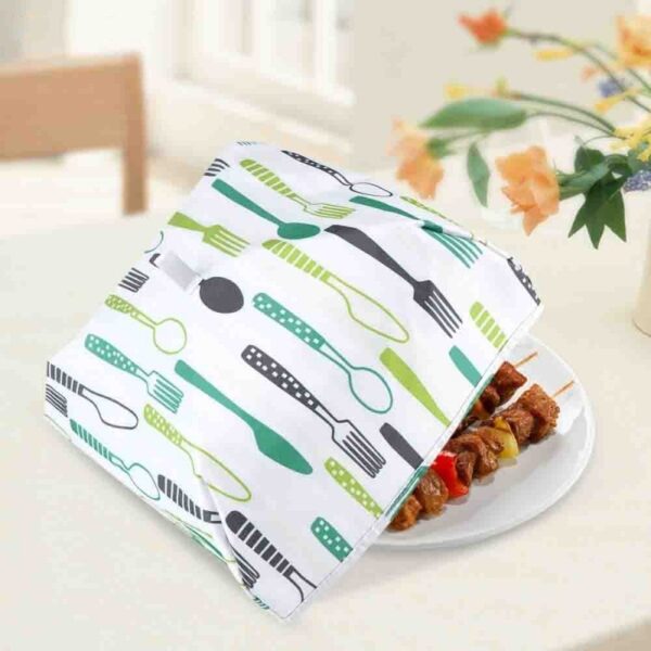 Folding Food Cover Termisk Isolasjon Aluminiumfolie - 2 Pcs Av Sett Luvikno