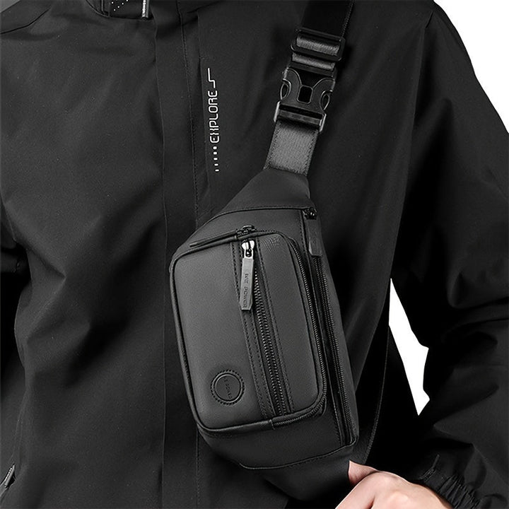 Luvikno | Herres hipstersekk MotionGear – Multifunksjonell crossover-sekk med justerbar stropp