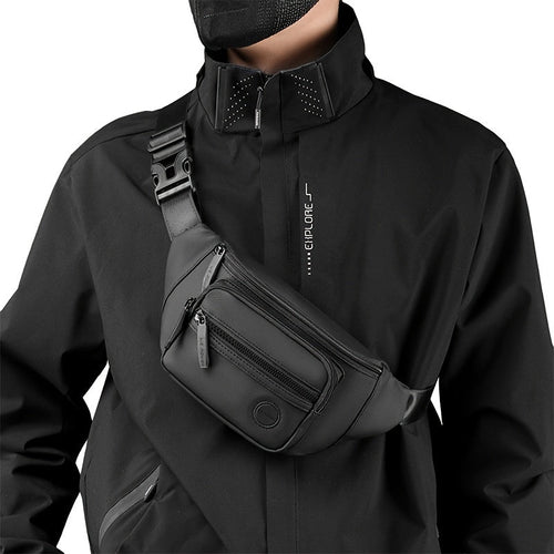 Luvikno | Herres hipstersekk MotionGear – Multifunksjonell crossover-sekk med justerbar stropp