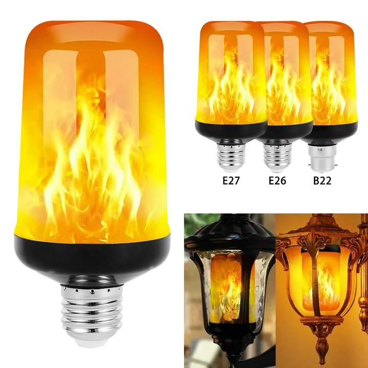 LED Festlampe med 4 Brannmoduser Luvikno