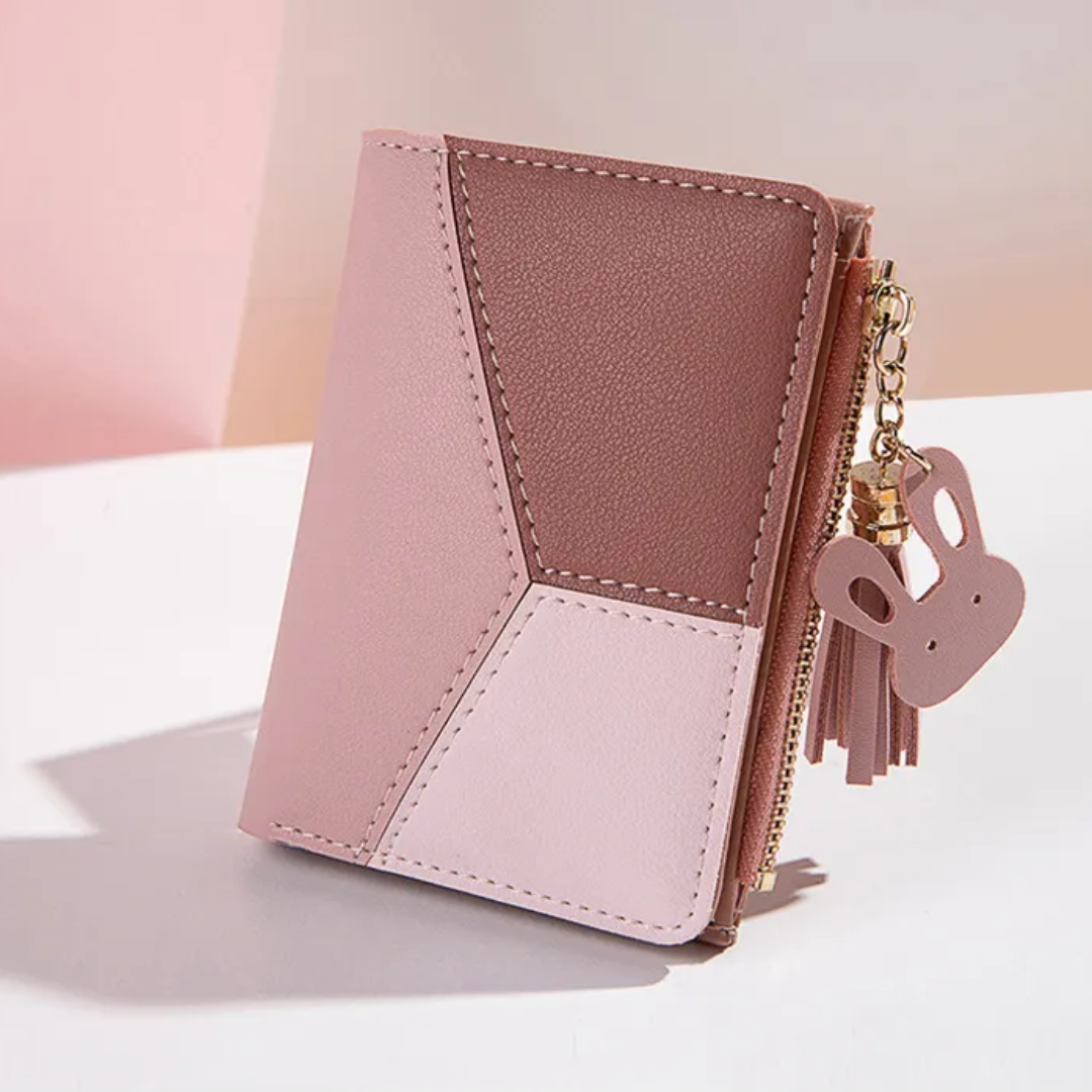 Mini lommebok med trendy dusk Luvikno