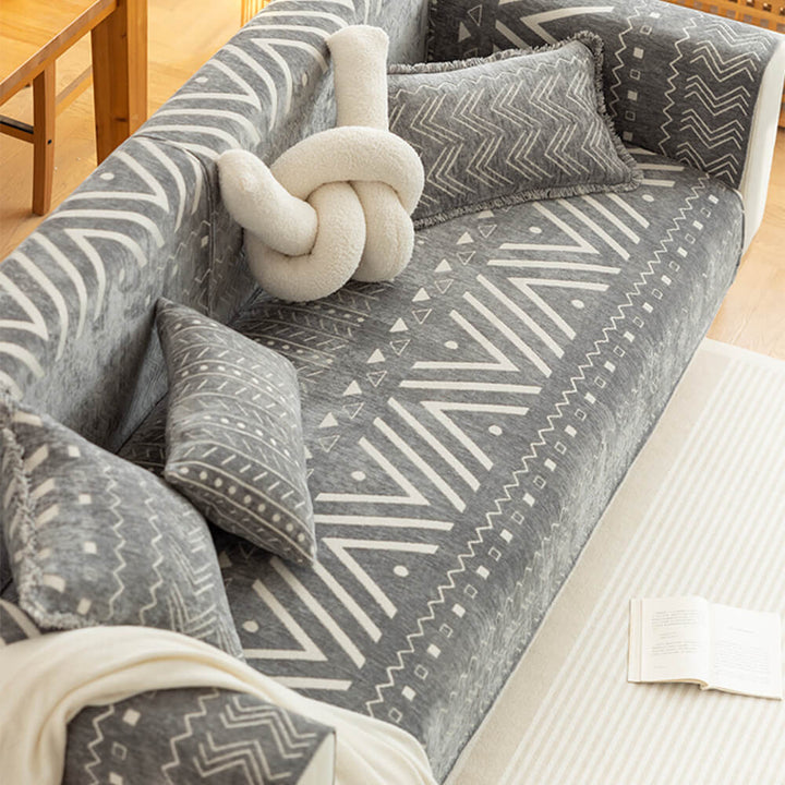 Chenille stoff Pustende Slitesterk Sofatrekk Deco | Luvikno