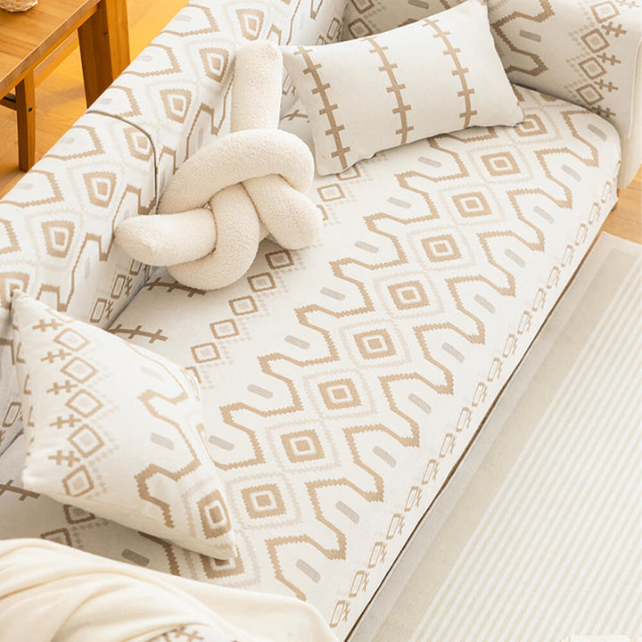 Chenille stoff Pustende Slitesterk Sofatrekk Deco | Luvikno