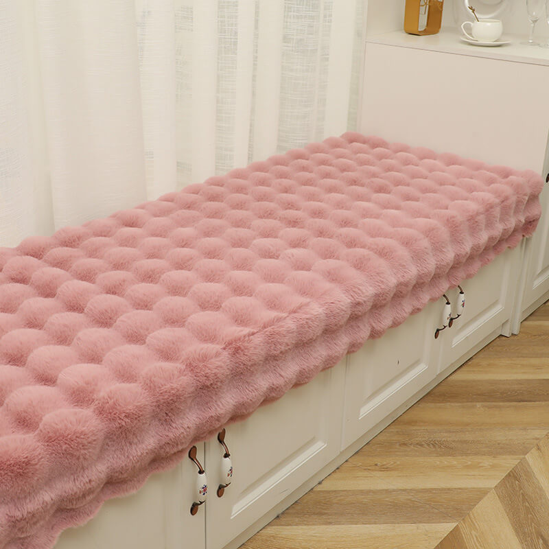 Koselig Plush Enfarget Rutsjefri Sofa Trekk for Komfort | Luvikno