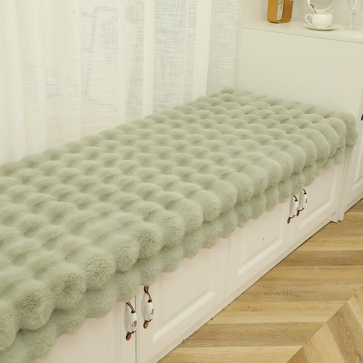 Koselig Plush Enfarget Rutsjefri Sofa Trekk for Komfort | Luvikno