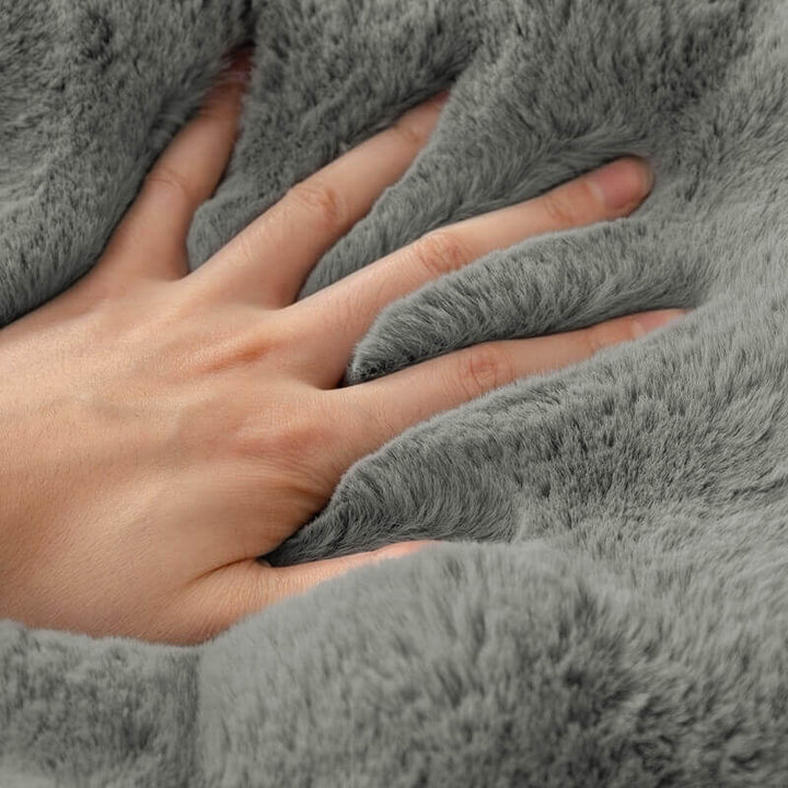 Koselig Plush Enfarget Rutsjefri Sofa Trekk for Komfort | Luvikno