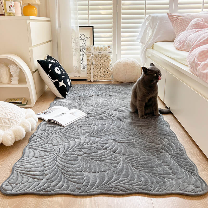 Leaf Cotton Mat Anti-scratch Protective Couch Cover 70x210 | Luvikno