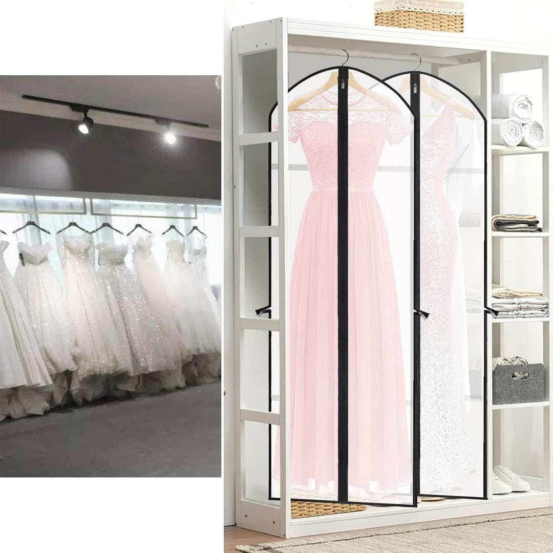Ekstra-lang kjole & gown plaggveske – 180 cm beskyttende deksler med håndtak | Luvikno