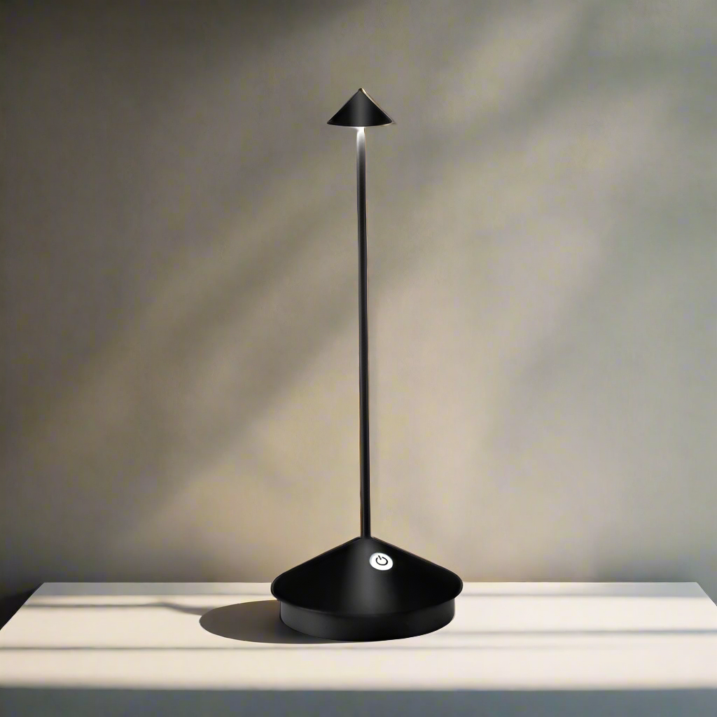 Luvikno | Bordlampe - Vanntett, Dimbar, Trådløs Design for Hjemmekontor og Soverom Belysning 2025