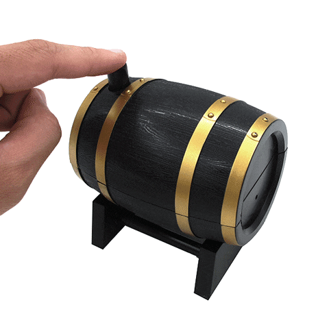 Wine Barrel Tannstikkers Dispenser | Luvikno