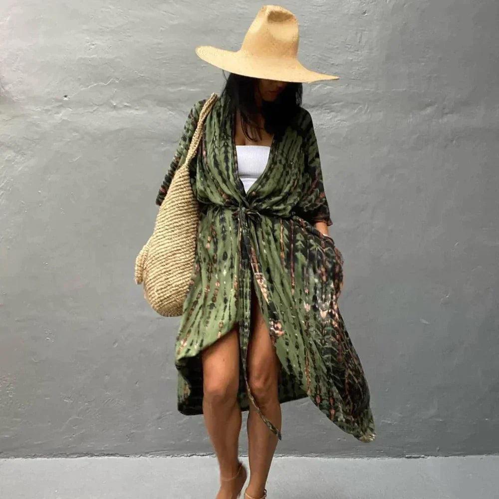 Luvik | tyylikäs kimono-mekko boho-tyyliin