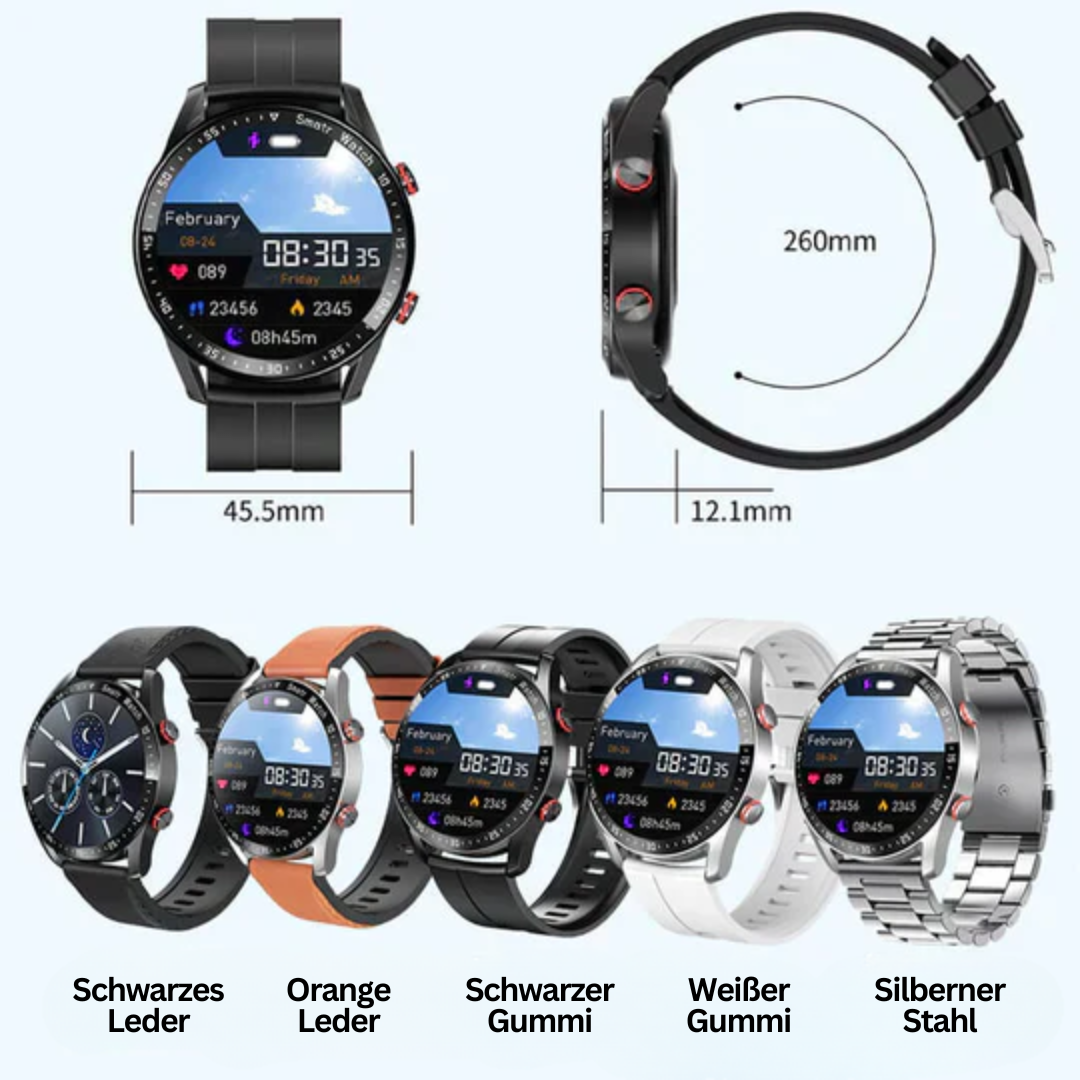 Luvikno | Multifunksjonell Smartklokke - HealthSync Pro