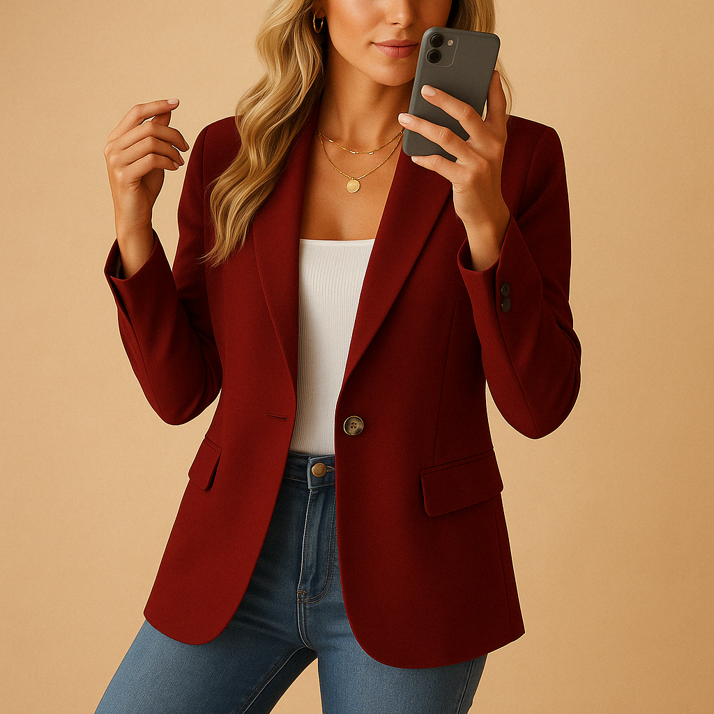Luvik | Dam Stretch Blazer - Kontor- & Fritidsstil