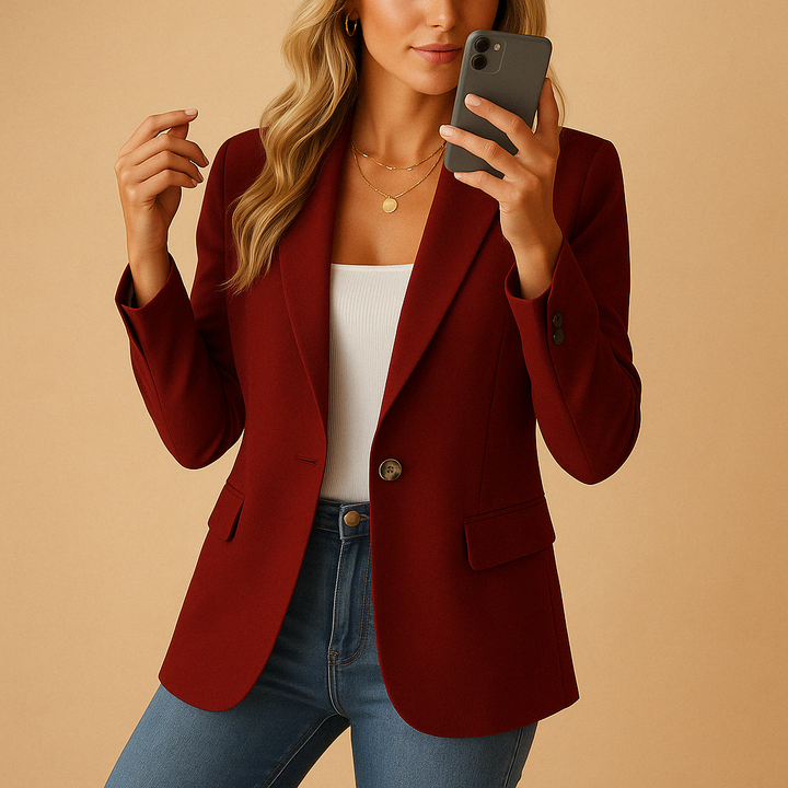 Luvik | Dam Stretch Blazer - Kontor- & Fritidsstil