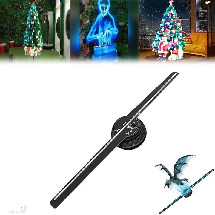 3D Hologram LED Vifte Prosjektor | Luvikno