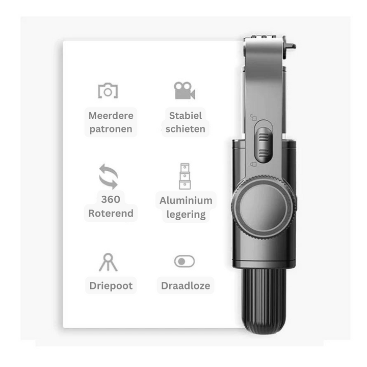 ProStabilizer - Premium Bluetooth Stabilizer for Mobile Photography Luvikno