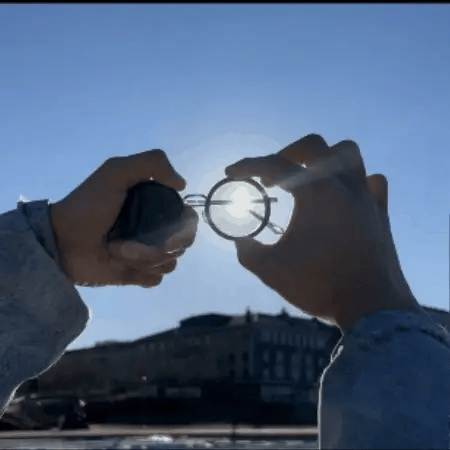 Luvikno | ShadowSunglasses | Solbriller med svarte linser Stilig UV-beskyttelse Motemode