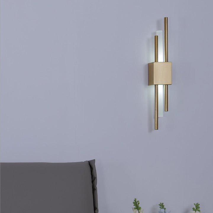 Sleek Modern Glass Wall Lamp | Luvikno