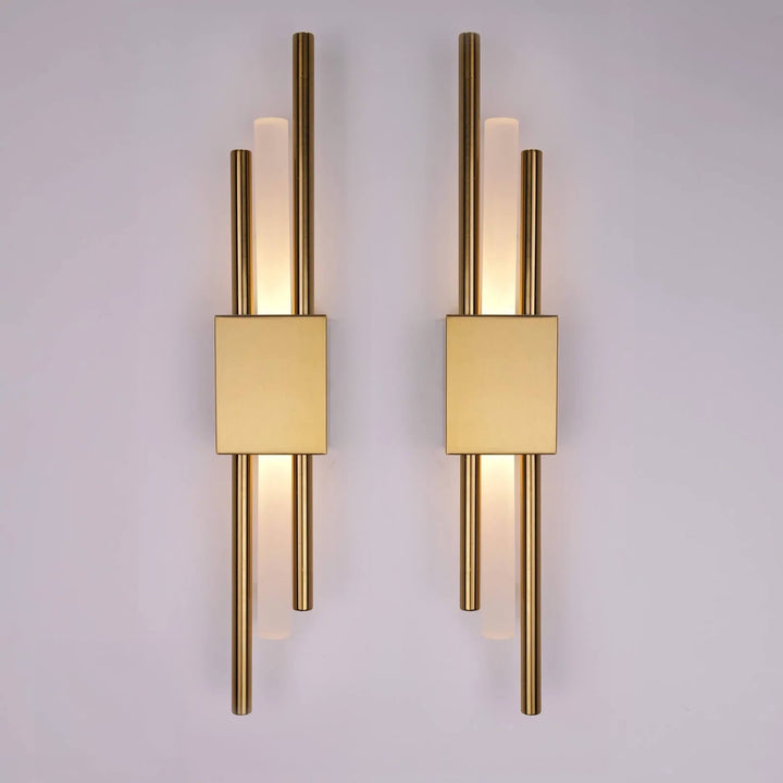 Sleek Modern Glass Wall Lamp | Luvikno