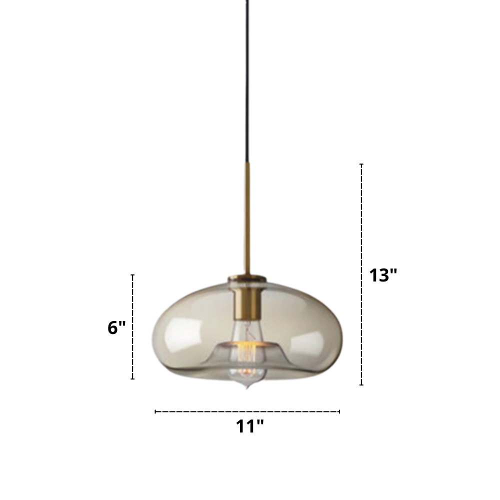 Moderne Glasshengende Lampen | Luvikno