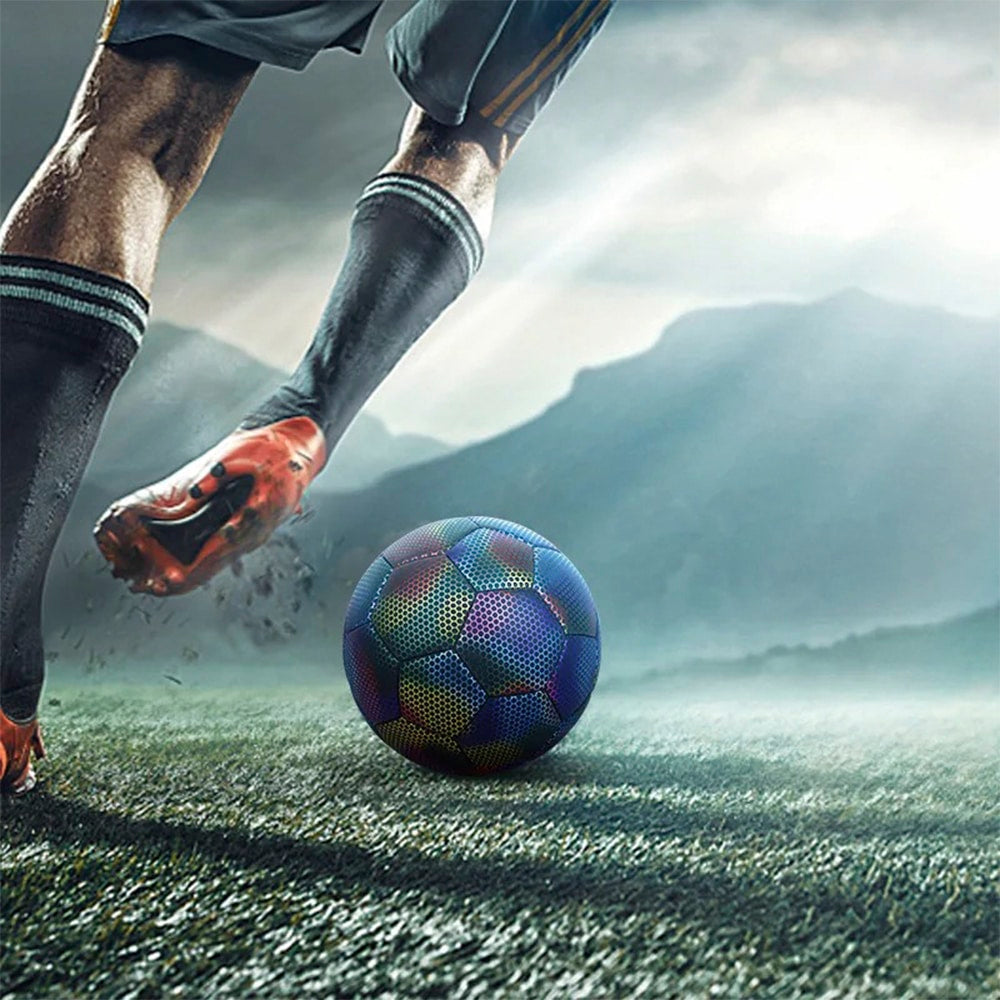 Reflekterende fotball - størrelse 4 og 5 - | Luvikno