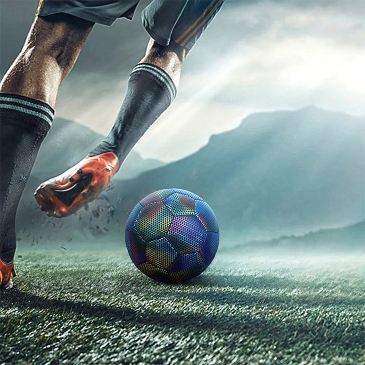 Reflekterende fotball - størrelse 4 og 5 - | Luvikno