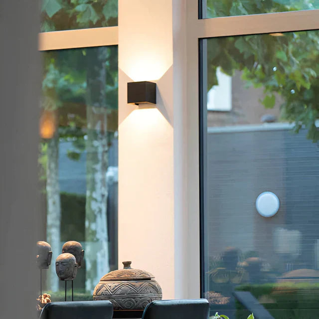 Cubic Ledningsfri Bevegelsessensor Vegglys | Luvikno