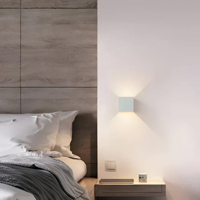 Cubic Ledningsfri Bevegelsessensor Vegglys | Luvikno