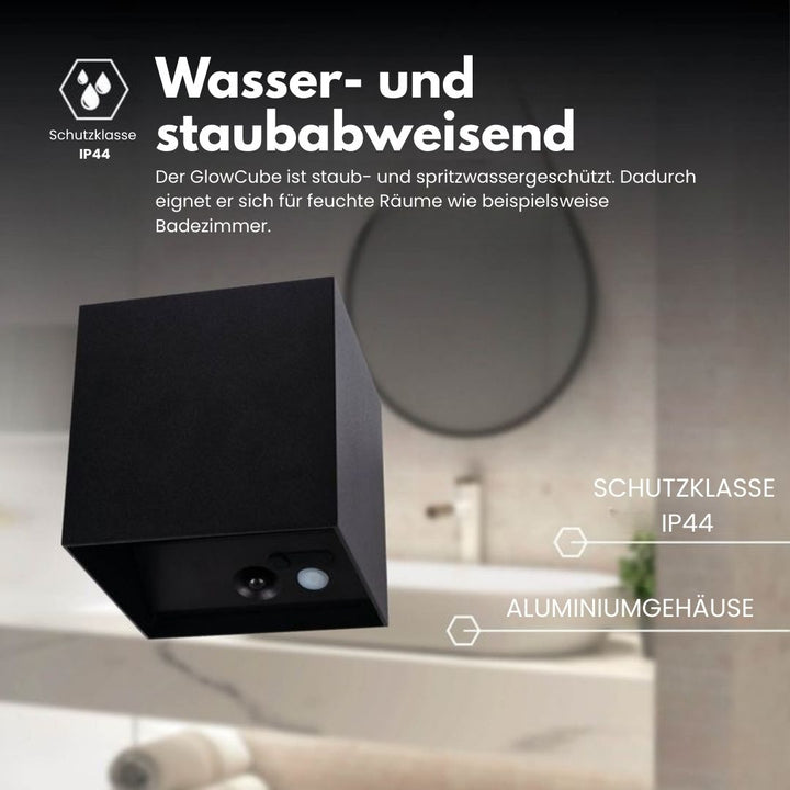 Cubic Ledningsfri Bevegelsessensor Vegglys | Luvikno