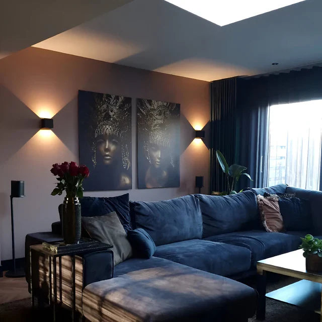 Cubic Ledningsfri Bevegelsessensor Vegglys | Luvikno
