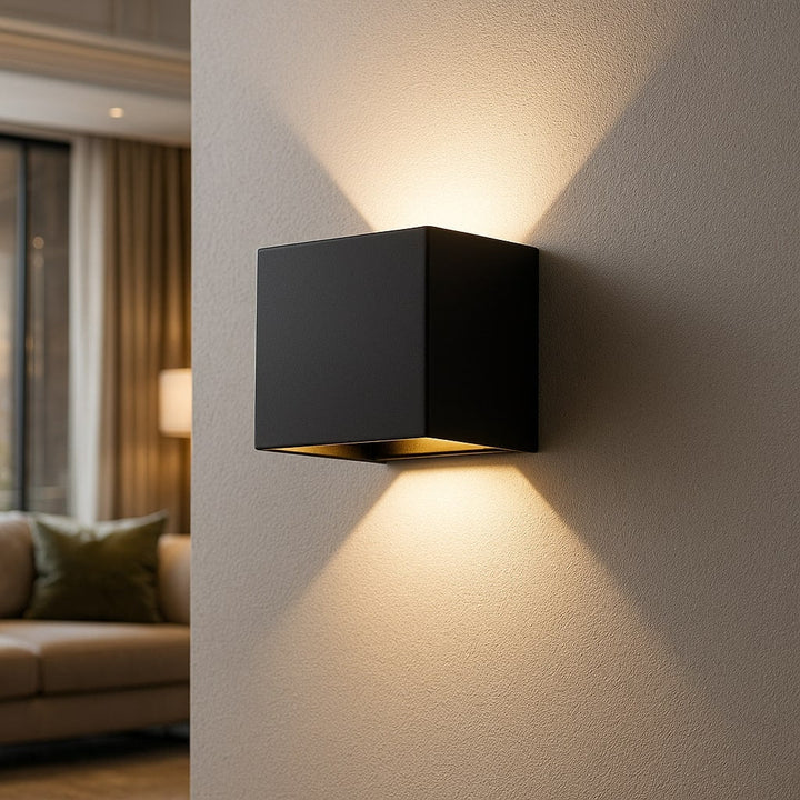 Cubic Ledningsfri Bevegelsessensor Vegglys | Luvikno