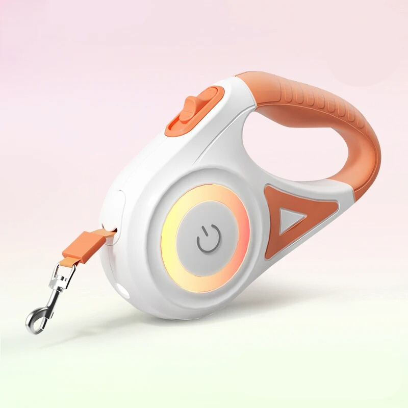 GlowGuard Lysende Hundeleash med Lommelykt Luvikno