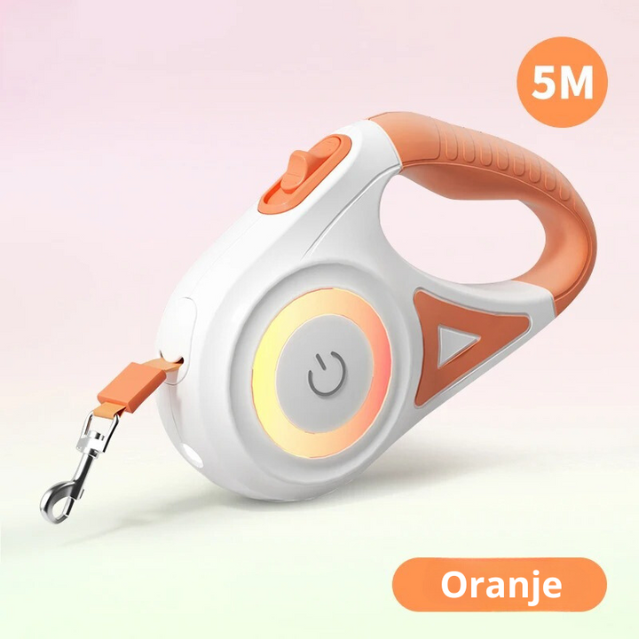 GlowGuard Lyskabel Hundesele med Lommelykt Luvikno