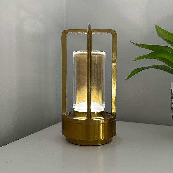 Trådløs vintage lantern bordlampe | Luvikno