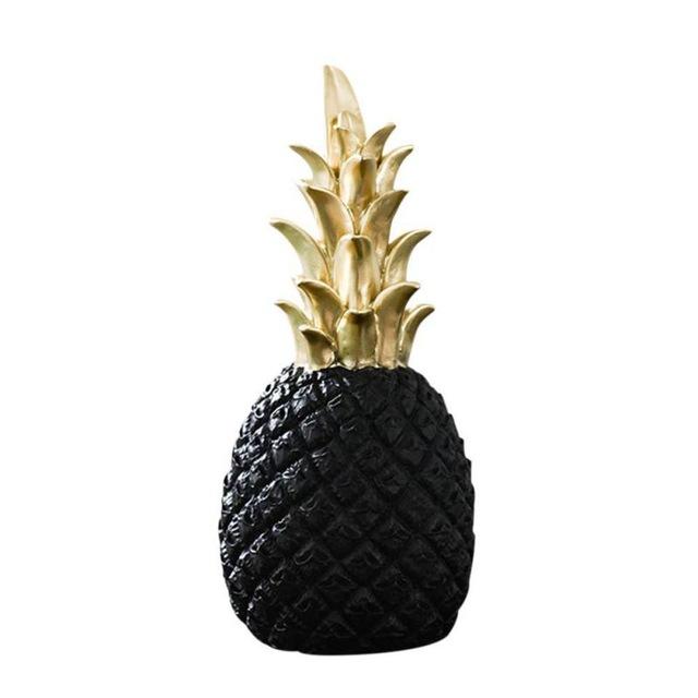 Gylden Ananas Kjøkken Dekorasjon Med En Moderne Nordisk Stil | Luvikno