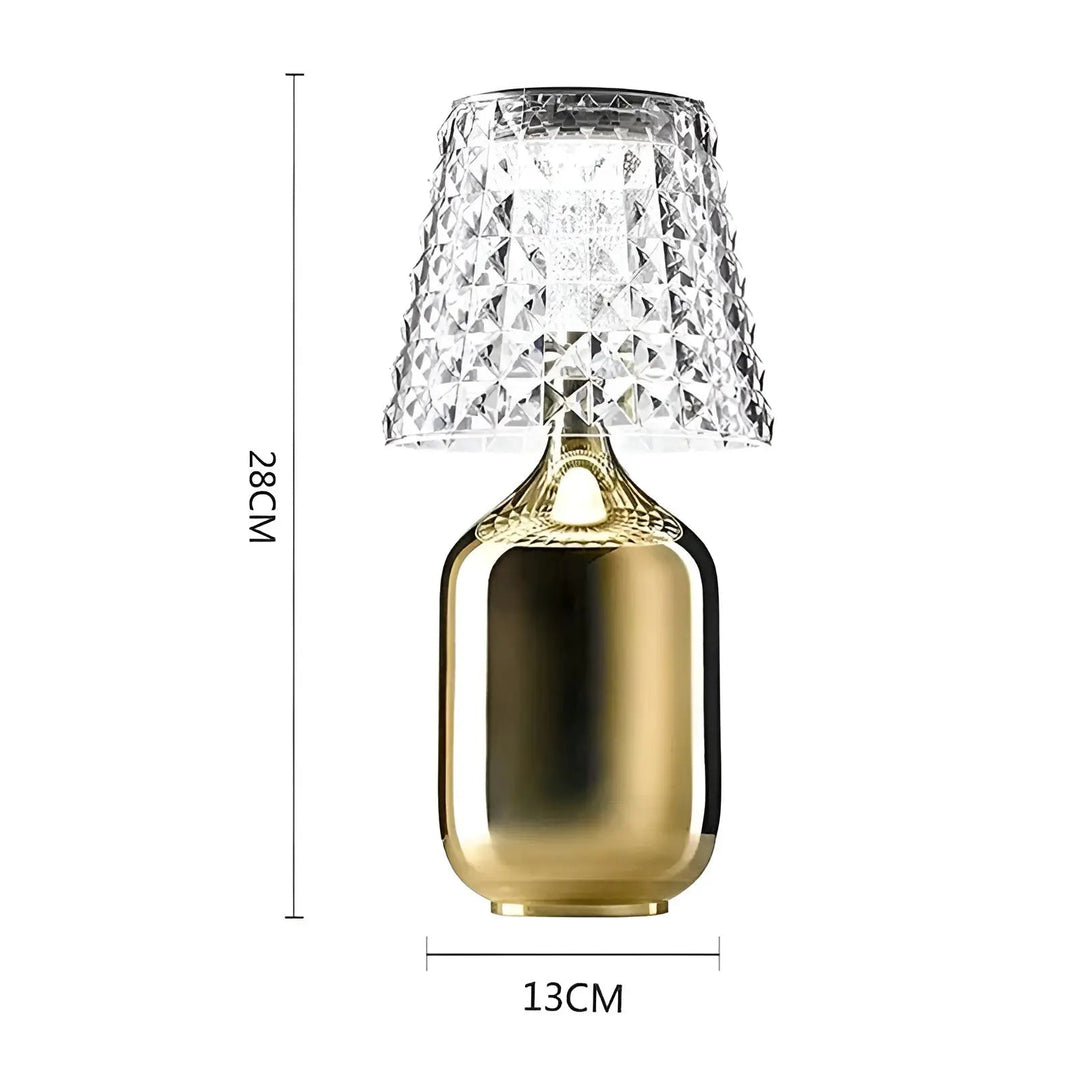 Luvikno | Zaroti Luxe Bordlampe – Trådløs & Elegant