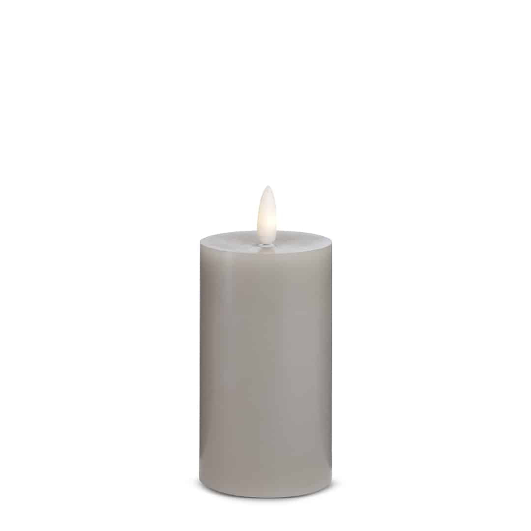 LED-lys (1 stk) med realistisk 3D-flamme 5 x 12,5 cm | Luvikno